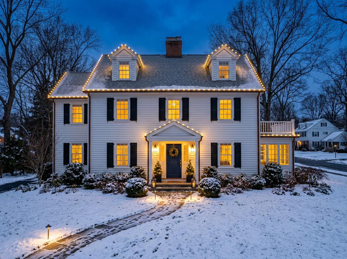 Christmas Light Installation